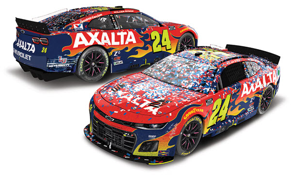 2025 William Byron NASCAR Diecast 24 Axalta Daytona 500 Win Raced Version CWC 1:24 Lionel Action RCCA Elite Color Chrome 99